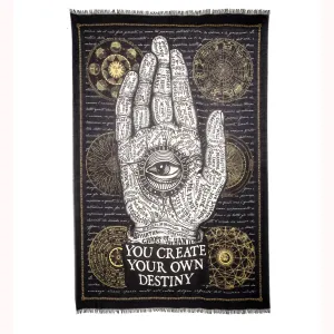 Coreterno "Astro Hand " Deep Blue- Maxi Scarf