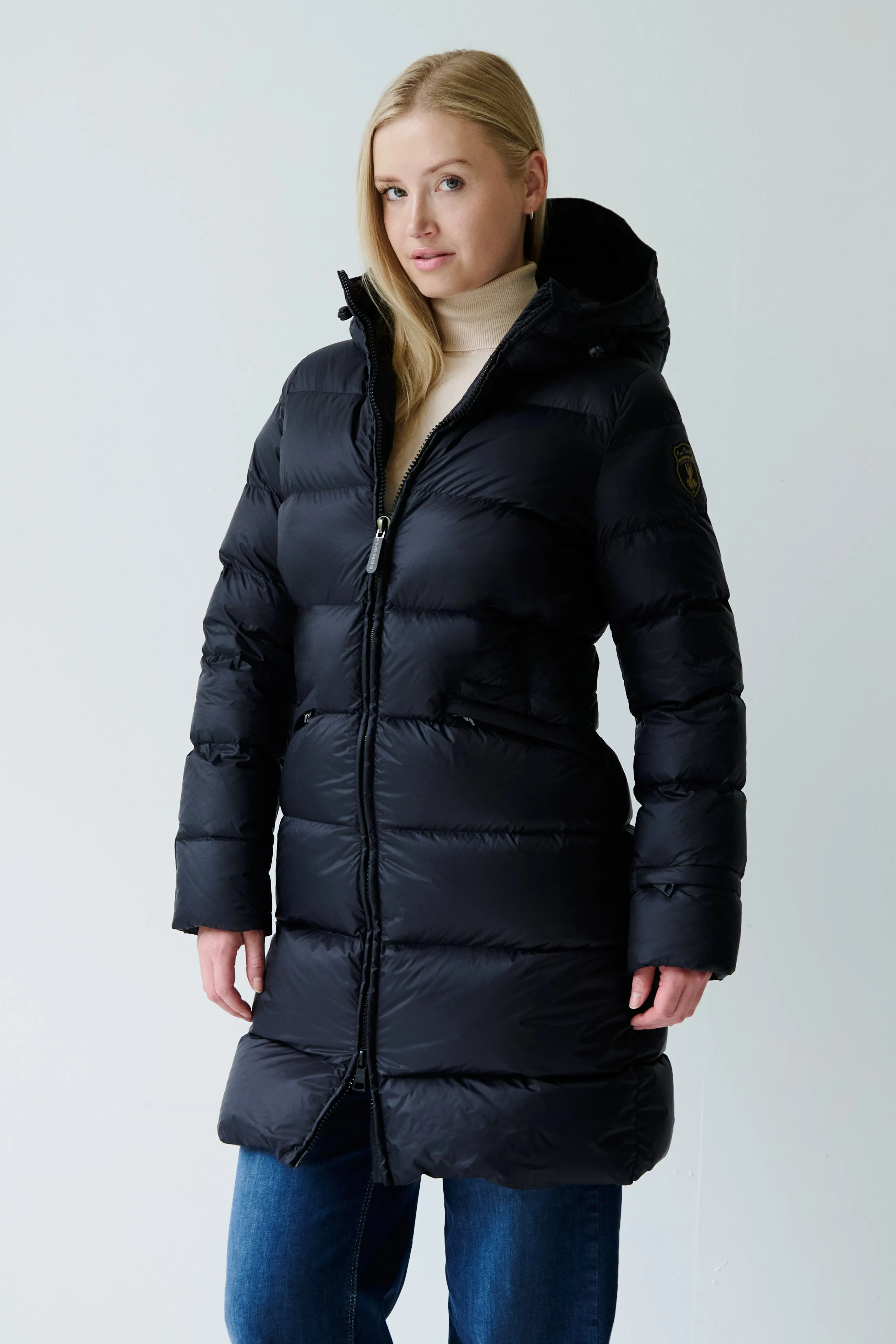 Frysa Down Coat | Black