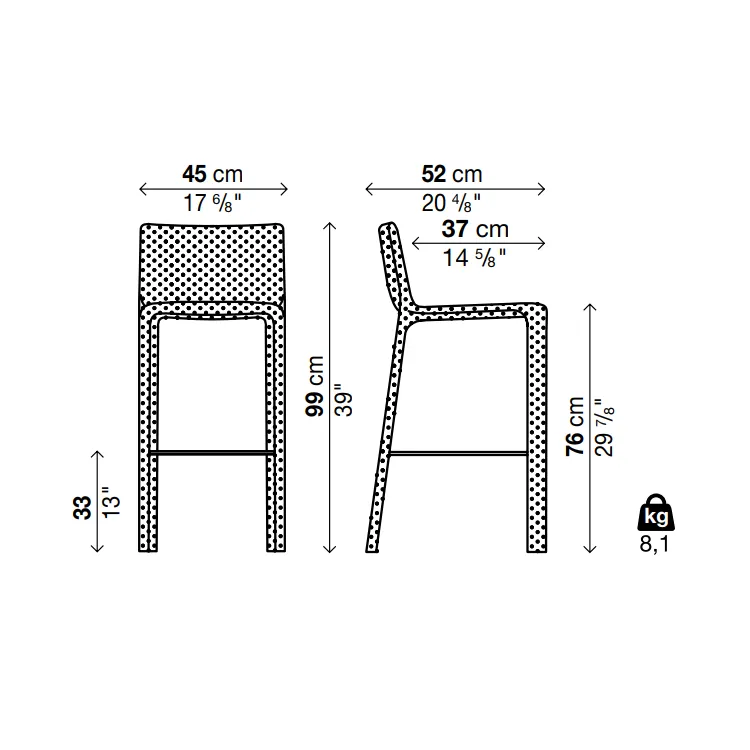 JOKO Bar Stool