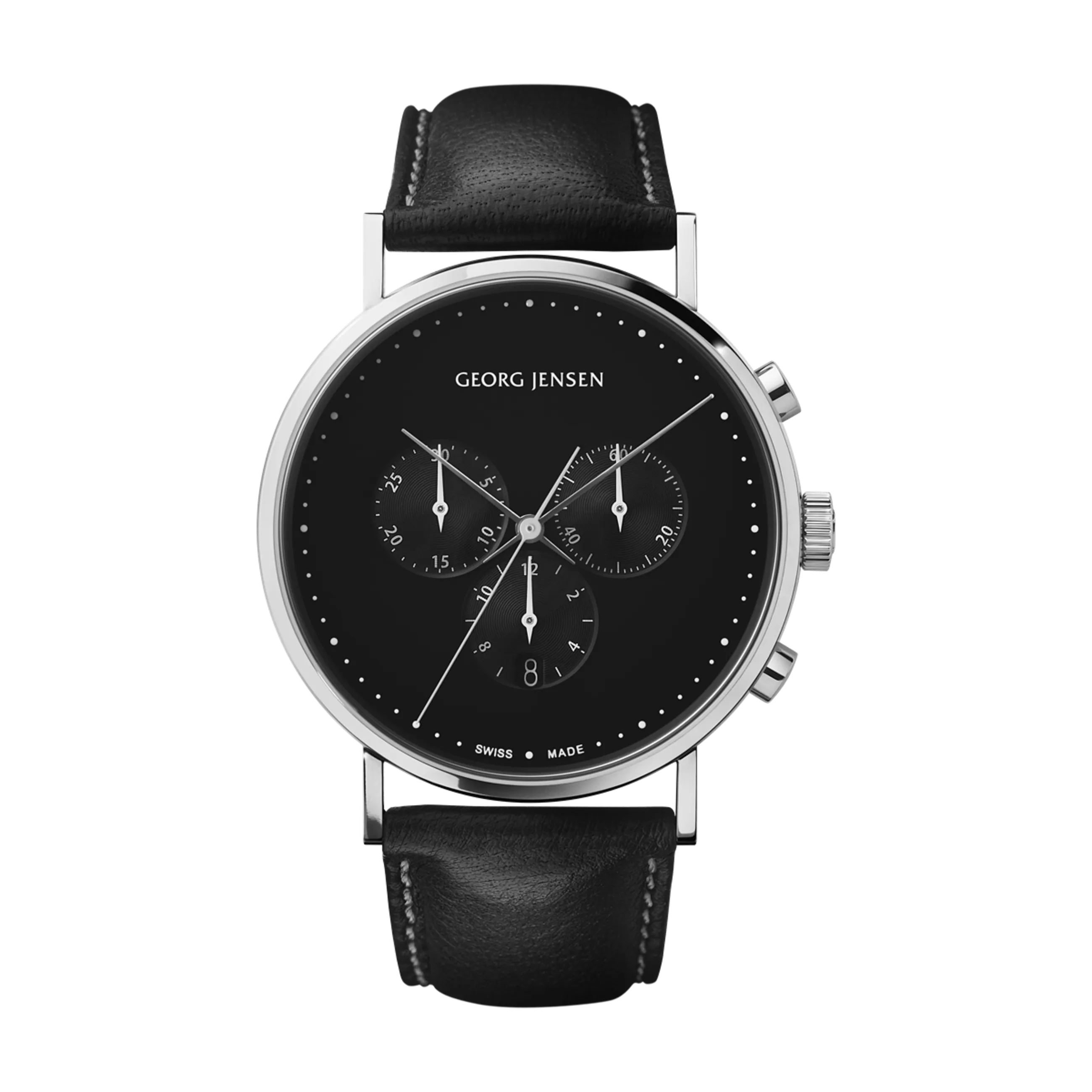 Koppel Gents Chronograph Watch, 41mm - Black/Black - 10019775