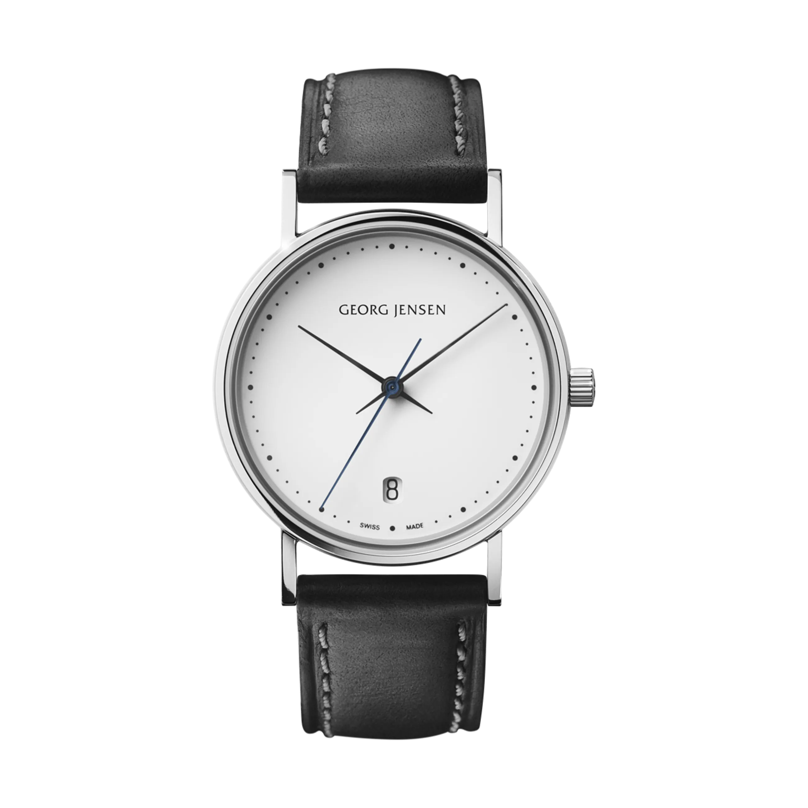 Koppel Quartz Gents Watch, 32mm - White/Black - 10019584