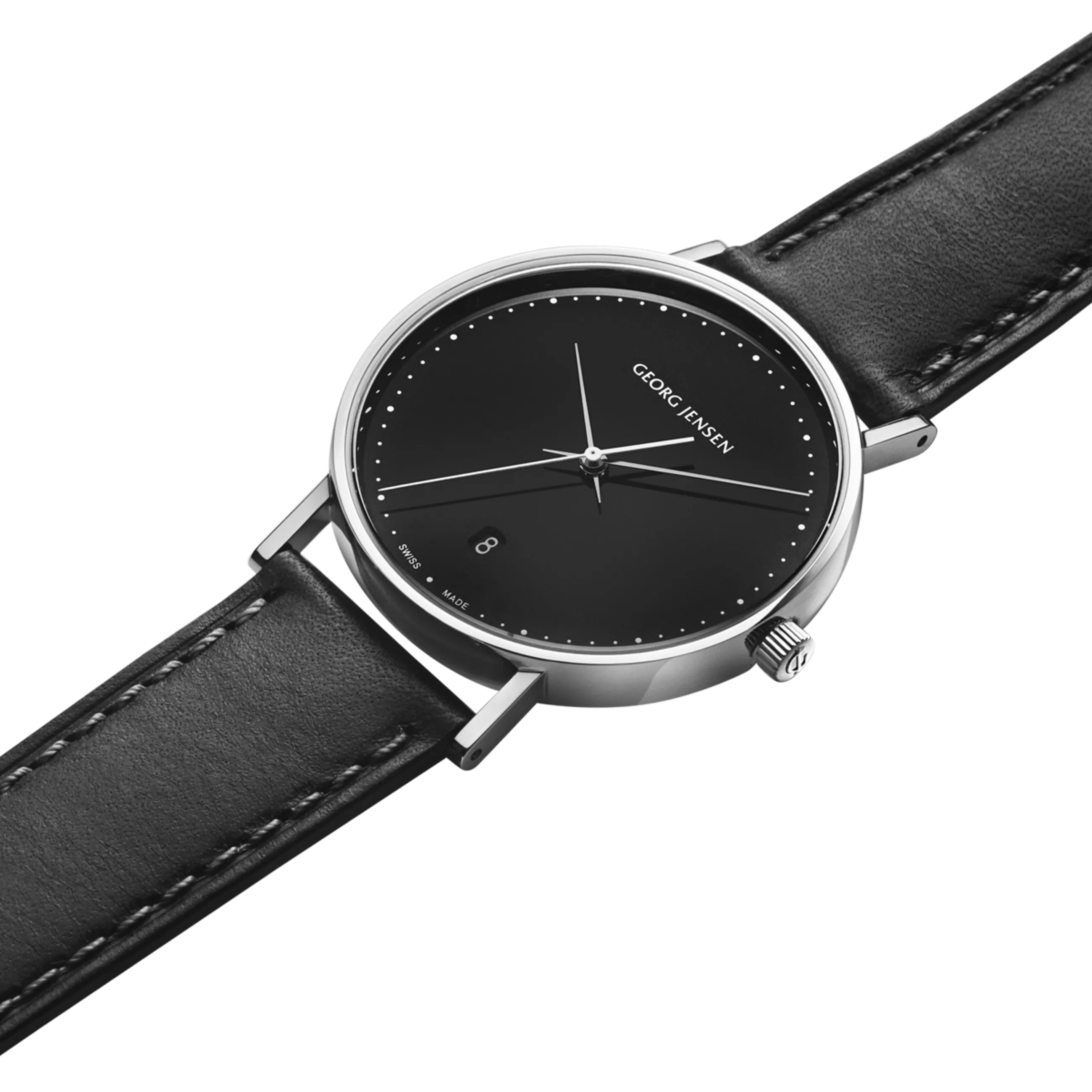 Koppel Quartz Gents Watch, 38mm - Black/Black - 3575708