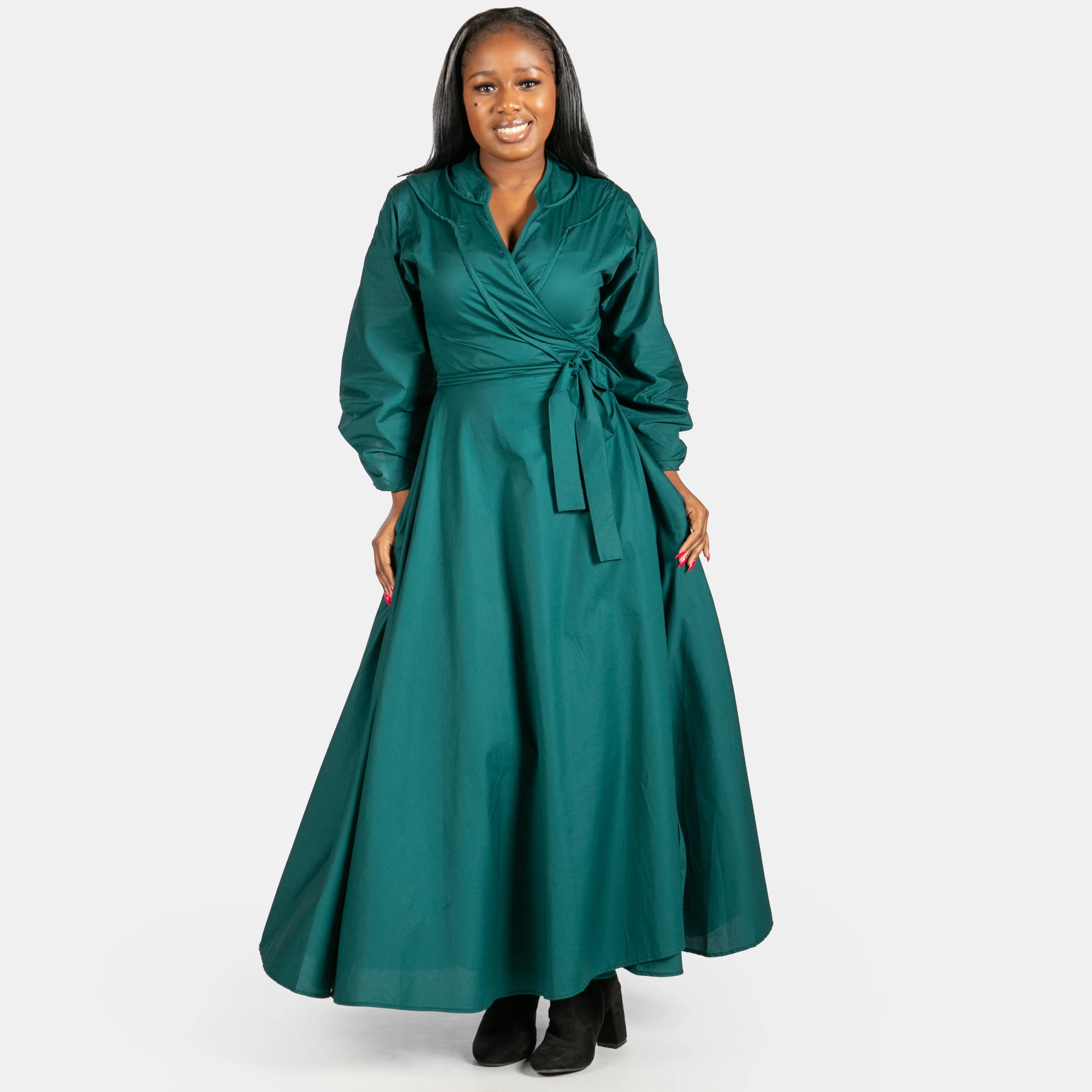 Ladies' Scarlet Wrap Dress