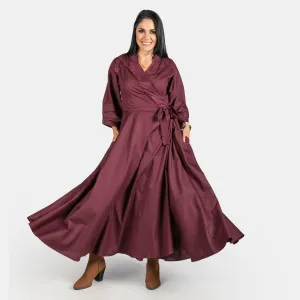 Ladies' Scarlet Wrap Dress