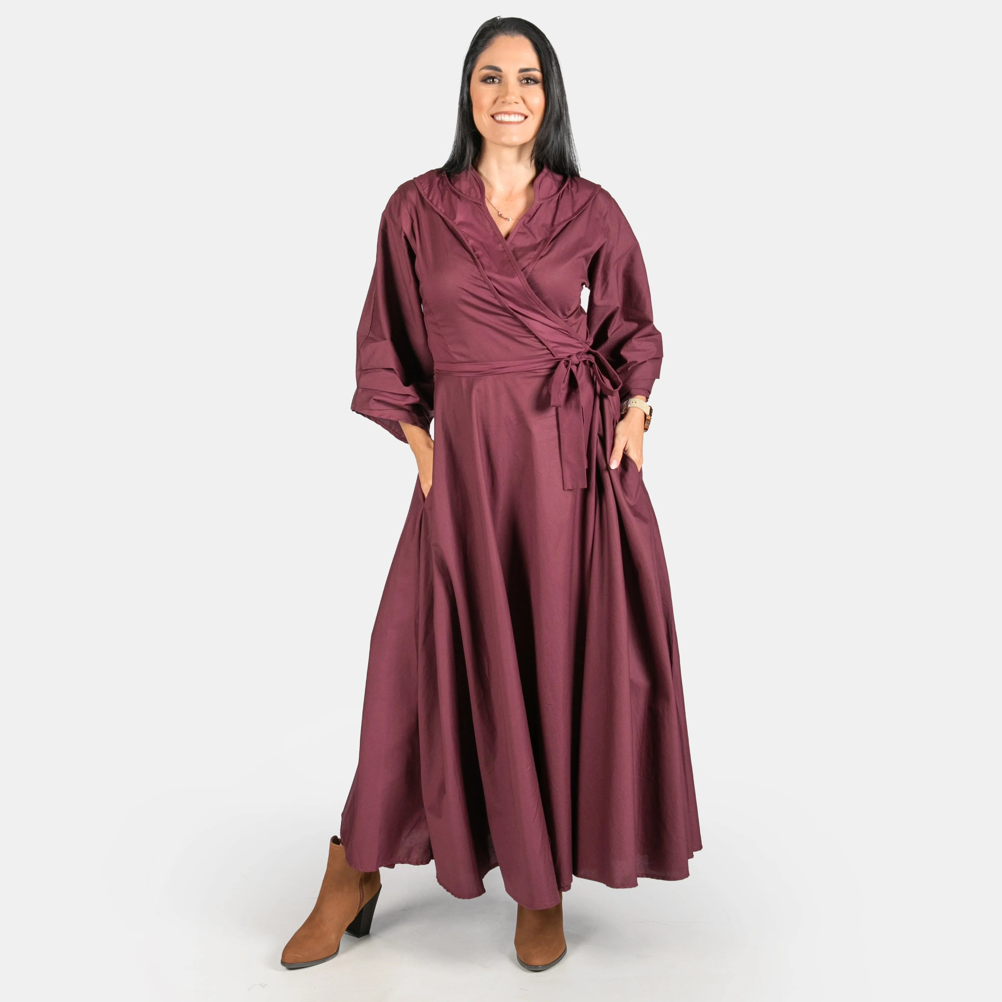 Ladies' Scarlet Wrap Dress