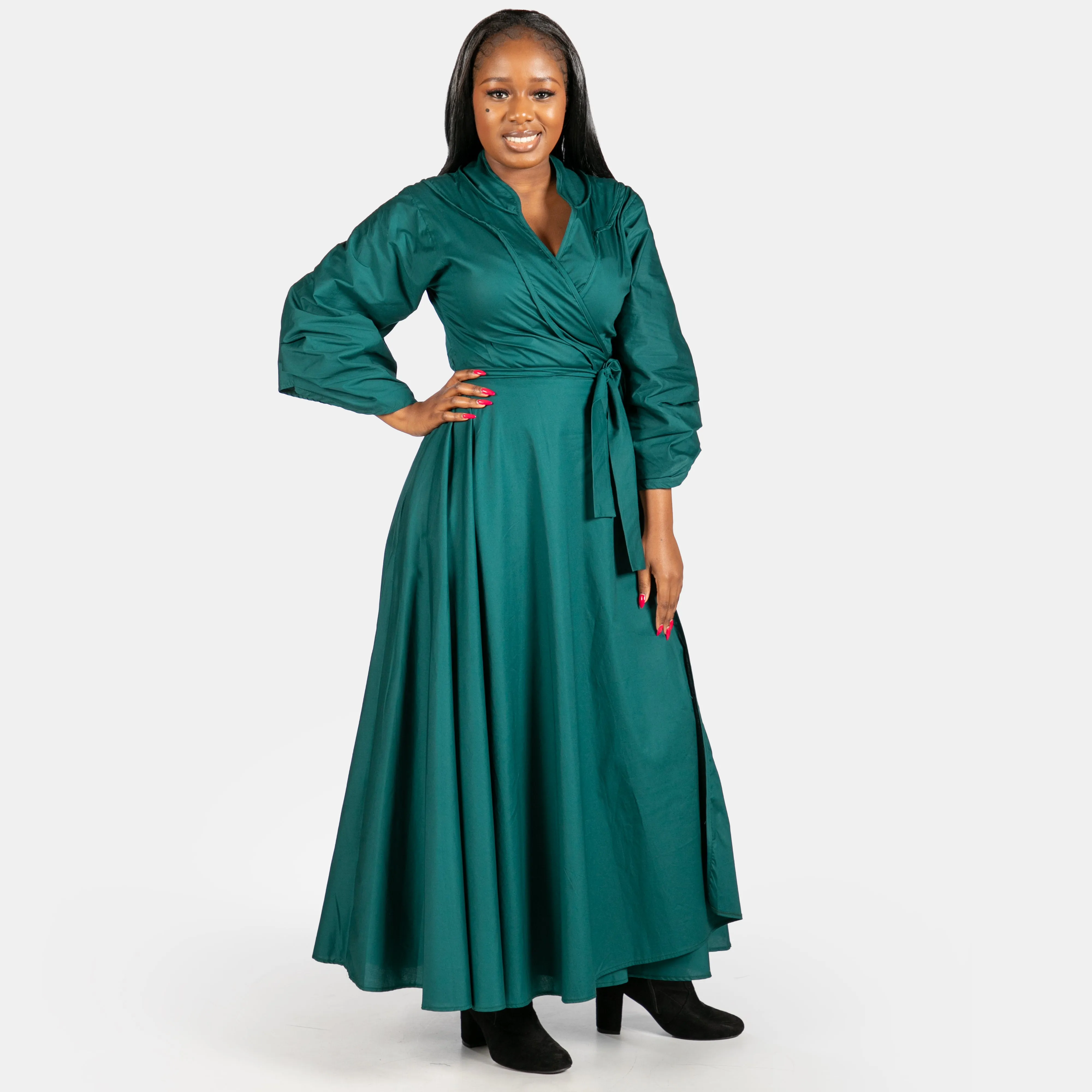 Ladies' Scarlet Wrap Dress