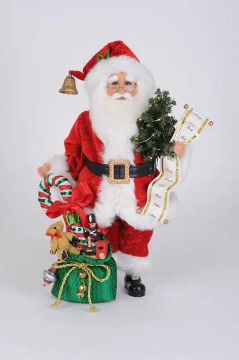 Lt. Candy Cane Gift Bag Santa