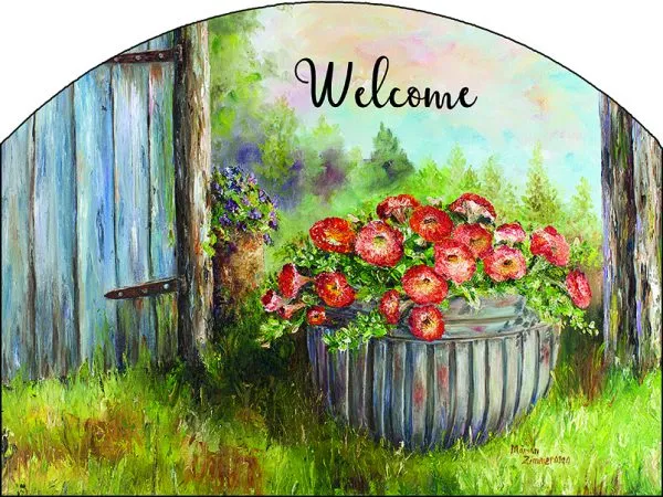 May Flowers Plaque-Small