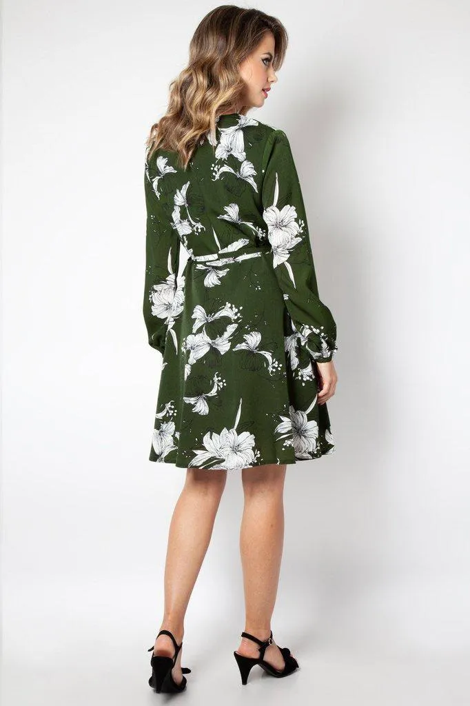 Molly Floral Wrap Dress