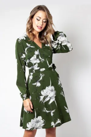 Molly Floral Wrap Dress