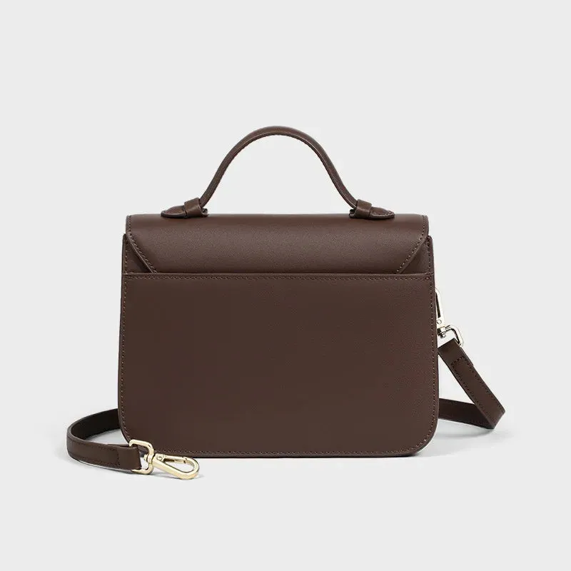 UAKISS  -  Genuine leather woman bag small square shoulder bag Handbags ladies crossbody bags luxury designer minimalism bag tofu bag